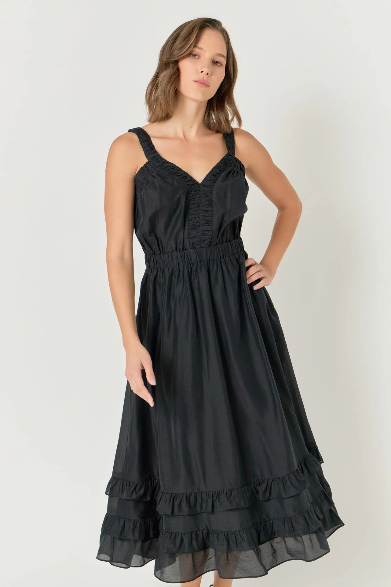 Ruffled Maxi Dress sold by Endless Rose product image thumbnail 5