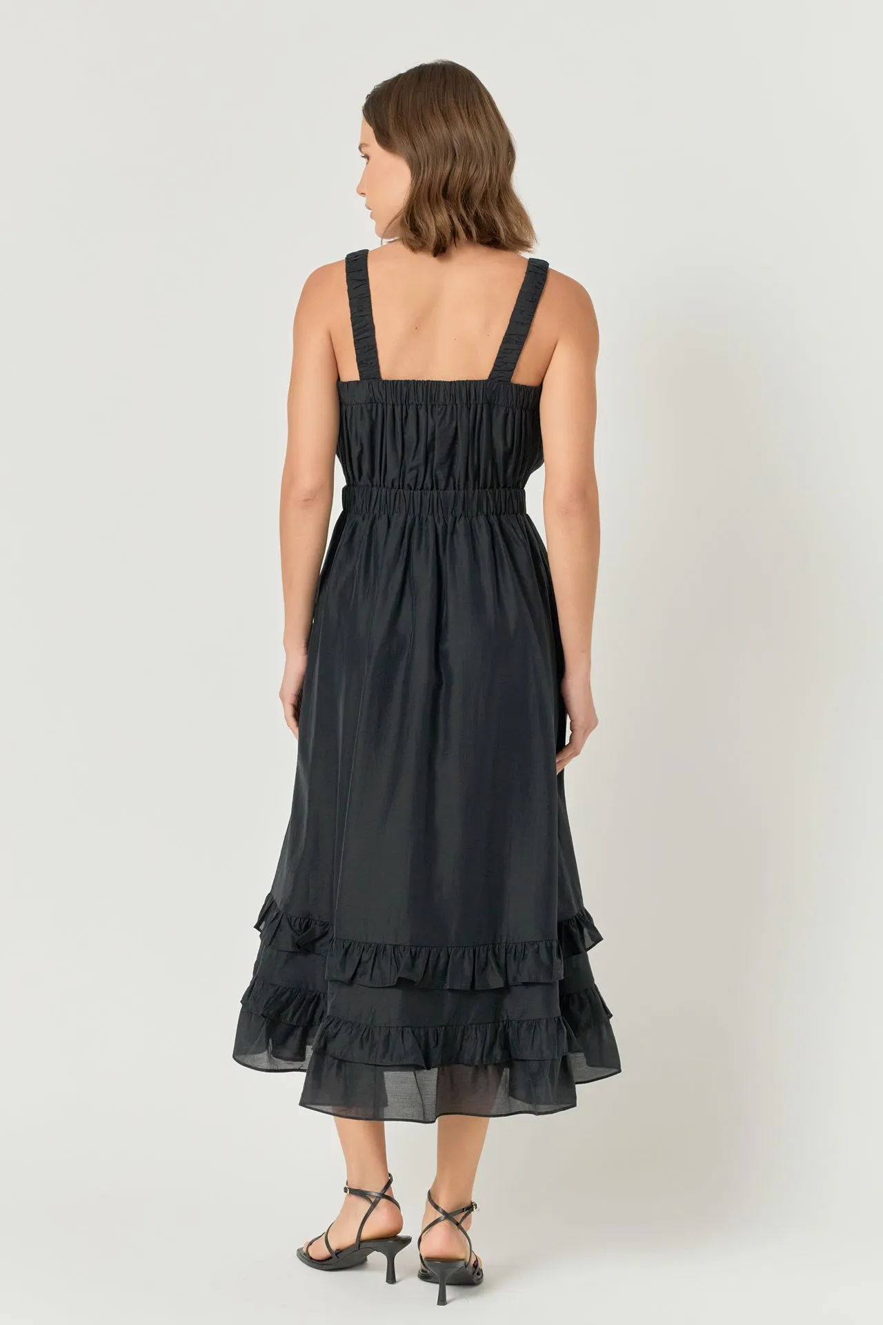 Ruffled Maxi Dress sold by Endless Rose product image thumbnail 4