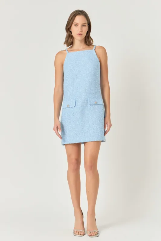 Tweed Mini Dress sold by Endless Rose