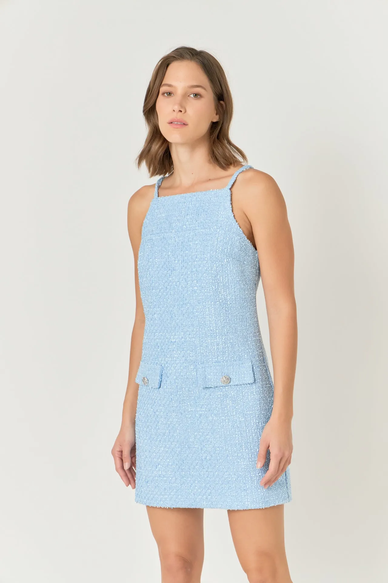 Tweed Mini Dress sold by Endless Rose product image thumbnail 5