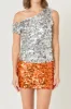 Multi Sequins Sleeveless Top sold by Endless Rose