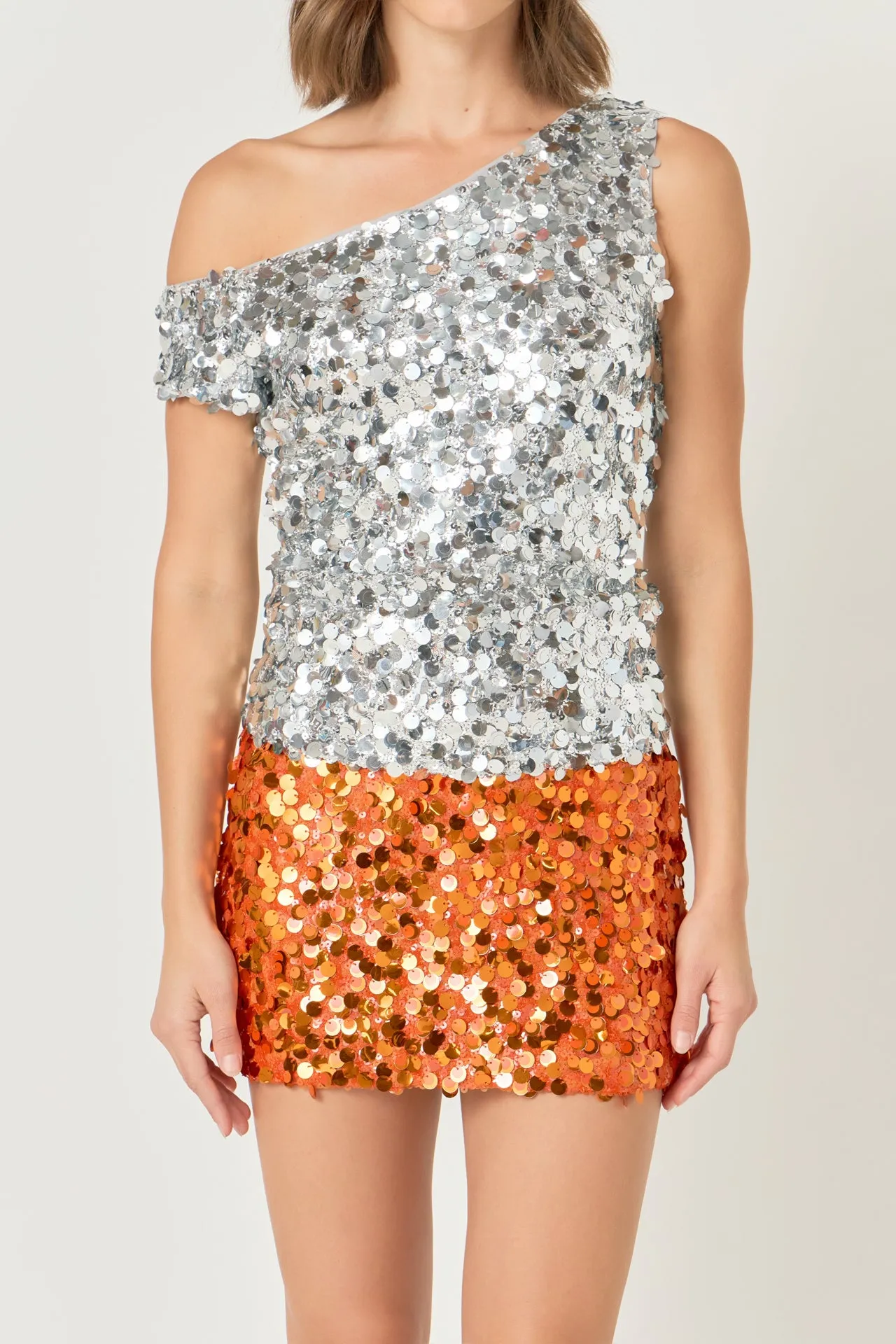 Multi Sequins Sleeveless Top sold by Endless Rose product image thumbnail 2