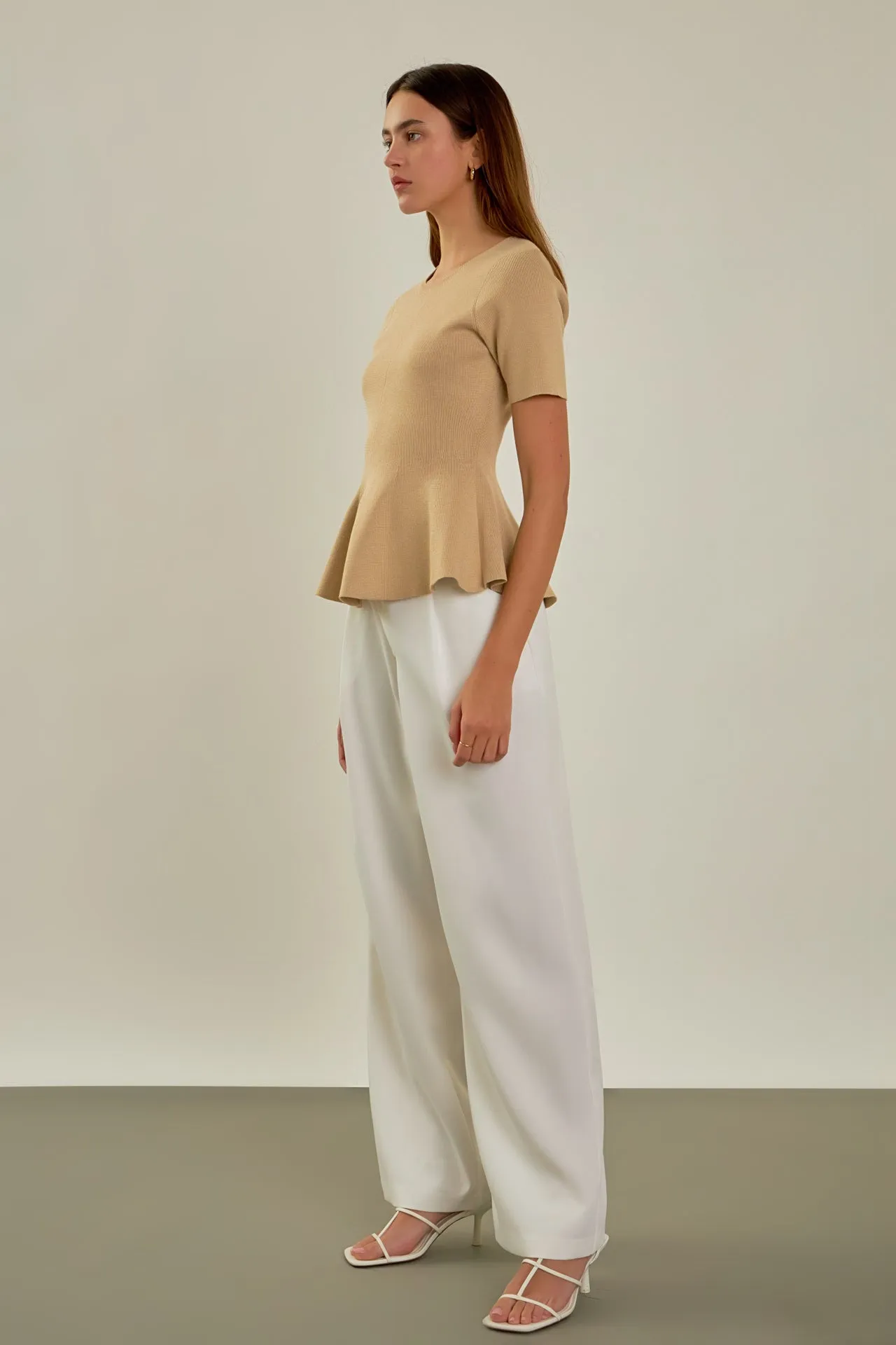 Flare Detail Knit Top sold by Endless Rose product image thumbnail 3