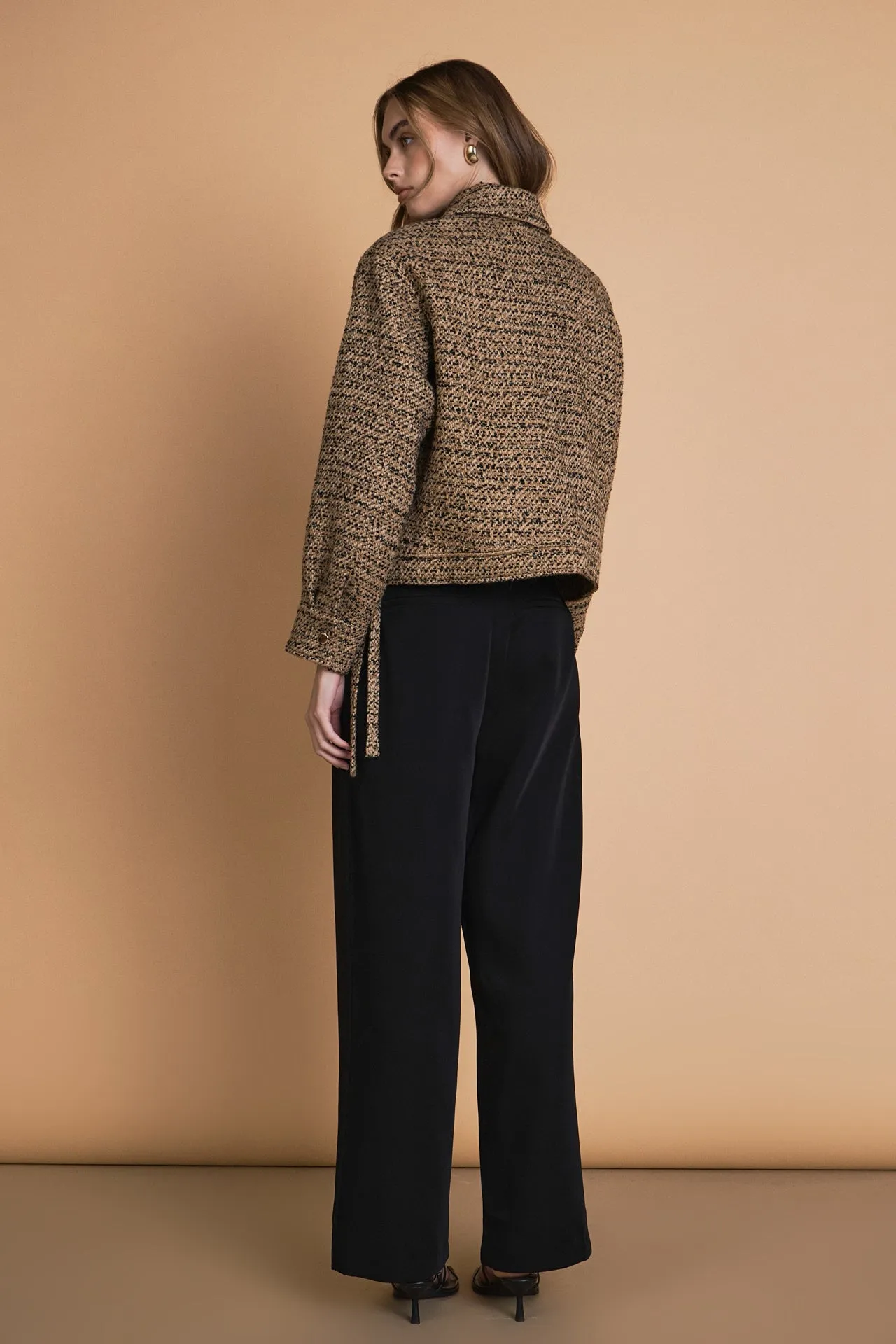 Tweed Cropped Jacket sold by Endless Rose product image thumbnail 4