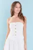 Strapless Linen Top sold by Endless Rose