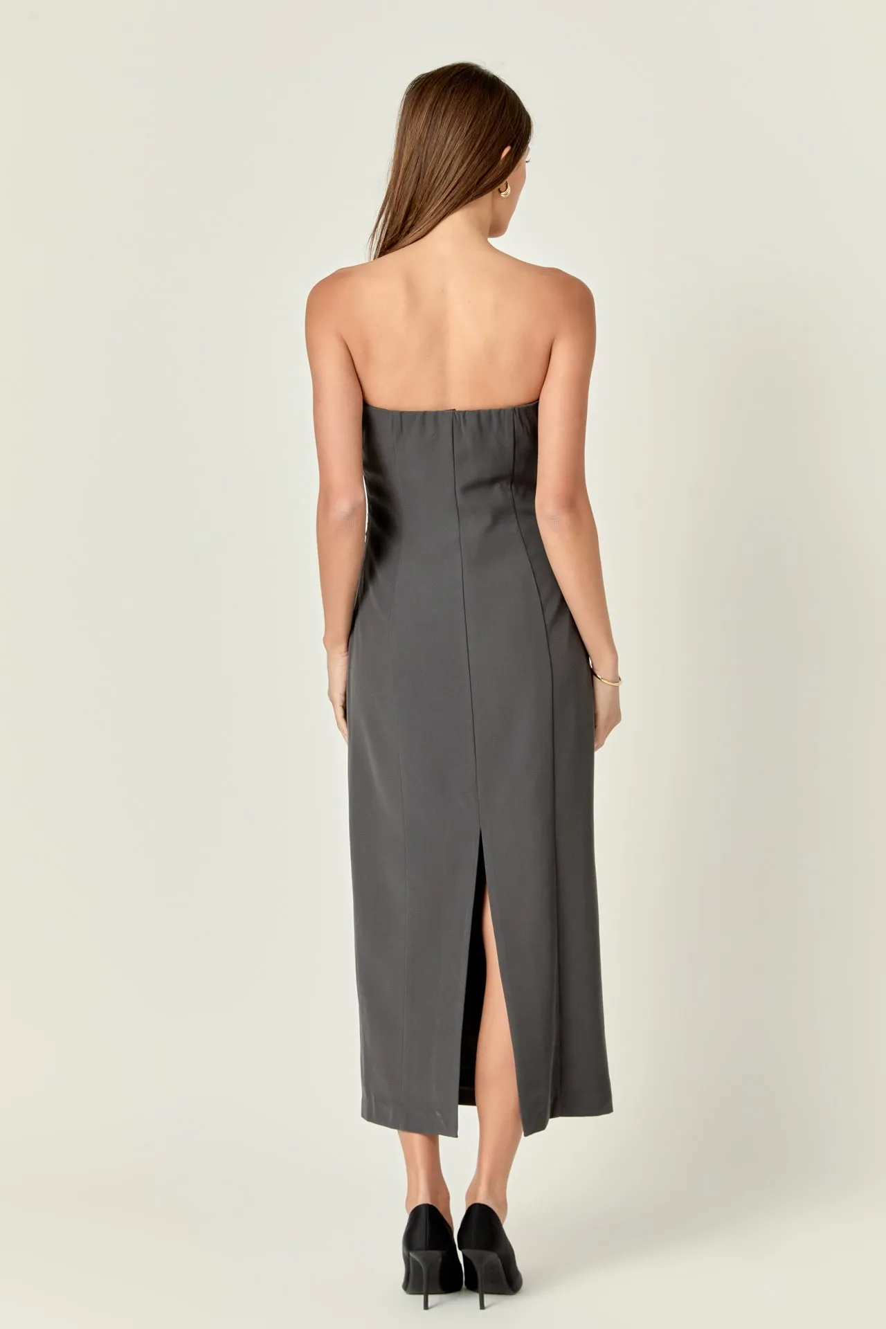 Strapless Column Maxi Dress sold by Endless Rose product image thumbnail 4