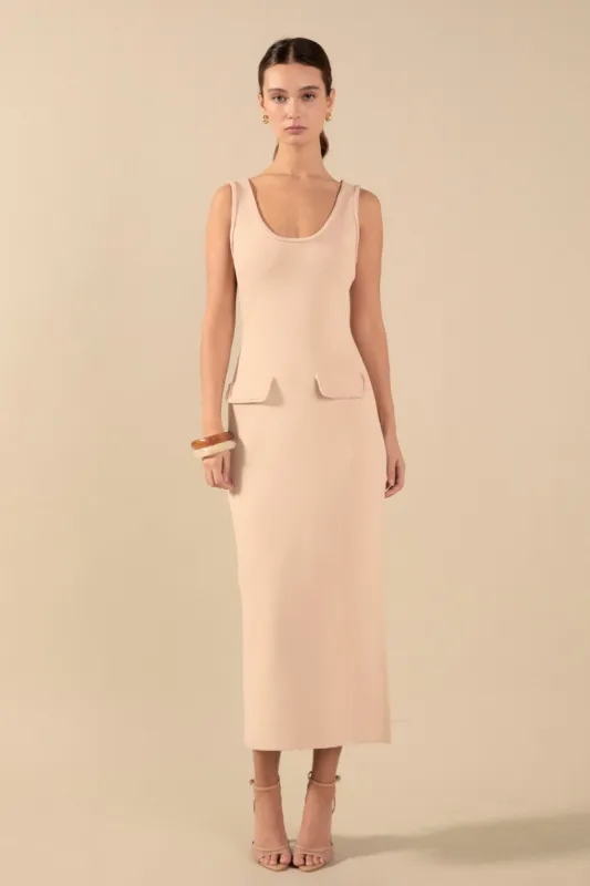 Braided Knit Maxi Dress sold by Endless Rose