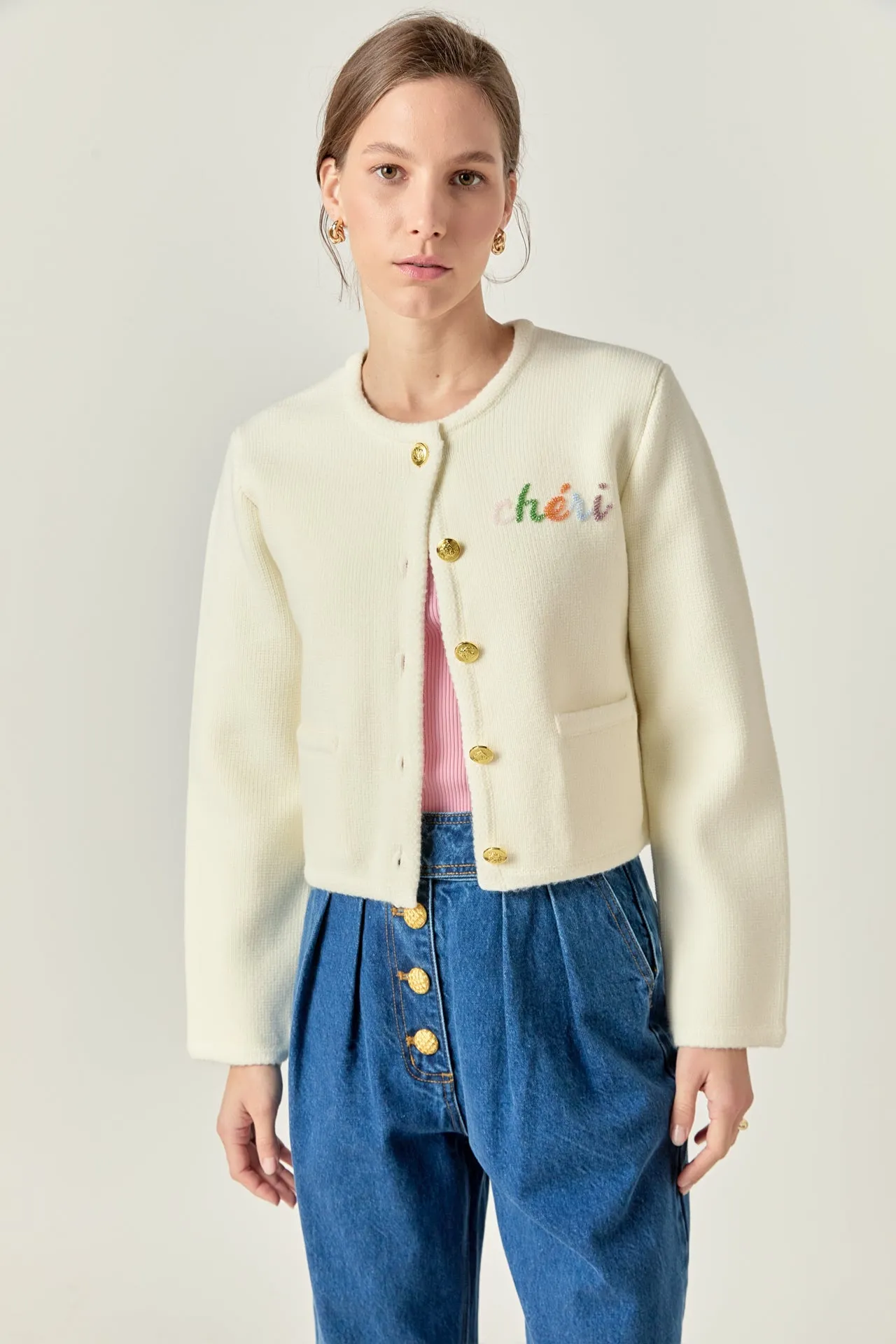 Cheri Beaded Cardigan sold by Endless Rose product image thumbnail 5