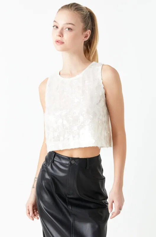 Sequin Top sold by Endless Rose