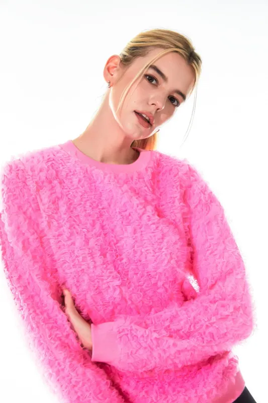 Tulle Oversize Sweater sold by Endless Rose