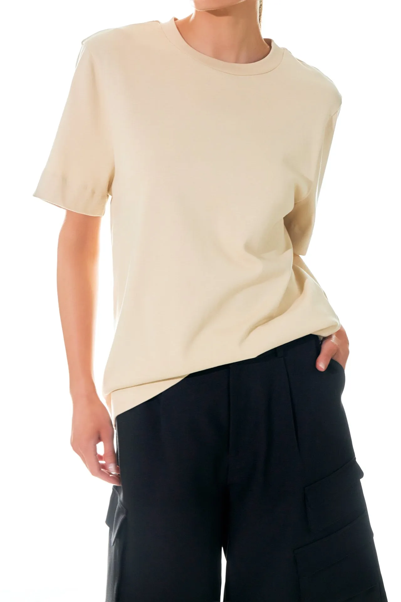 Basic T-shirt sold by Endless Rose product image thumbnail 3