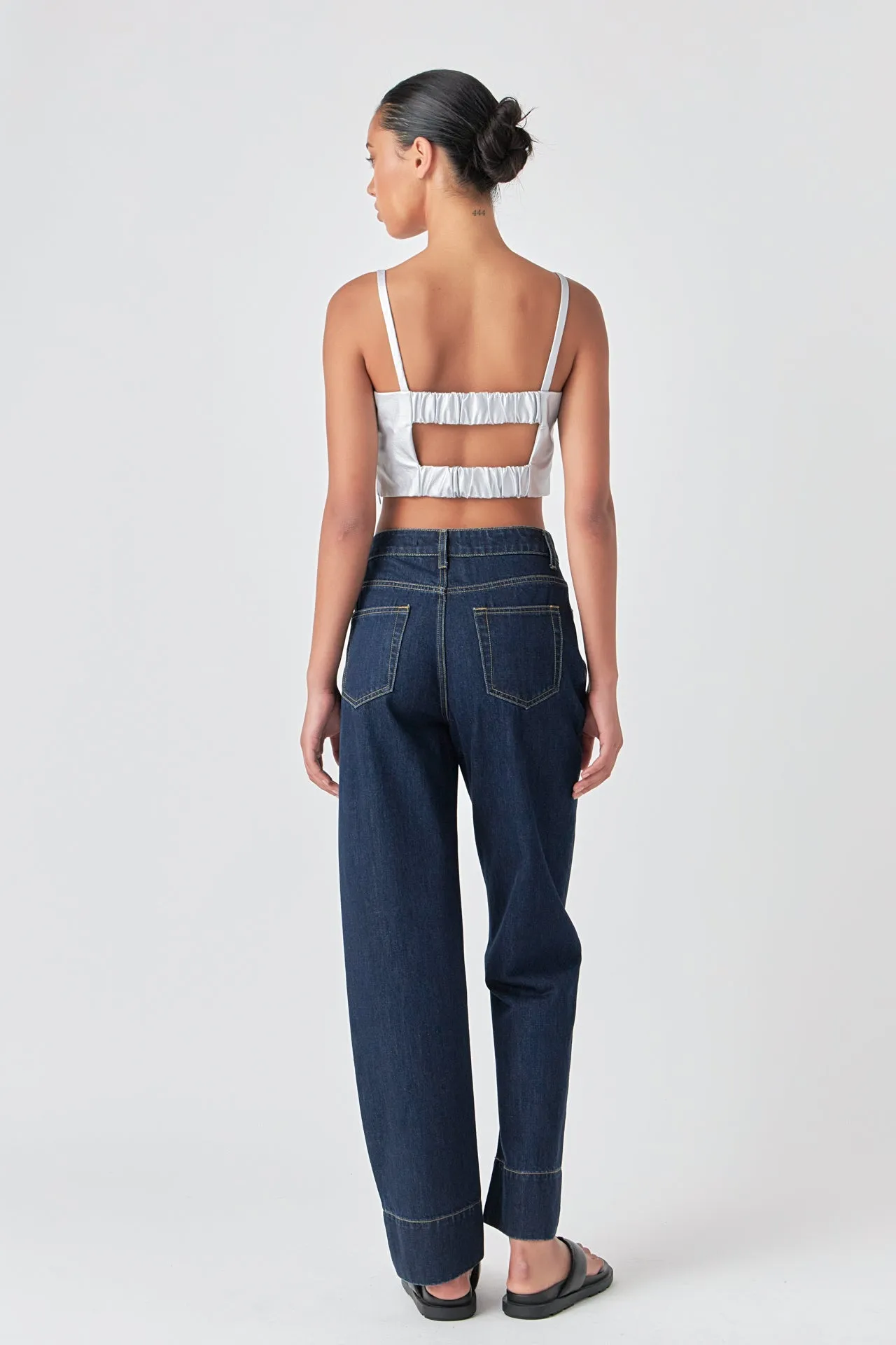 Faux Leather Crop Top sold by Endless Rose product image thumbnail 5