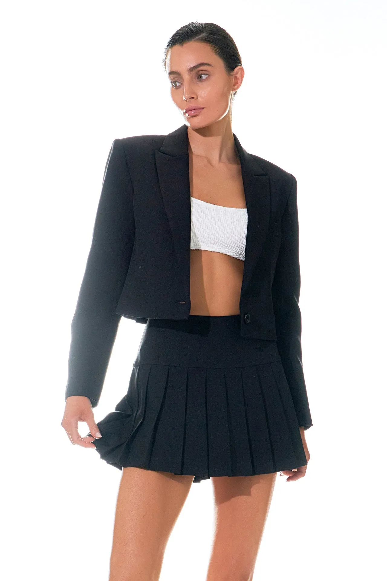 Pleated Mini Skort sold by Endless Rose product image thumbnail 3