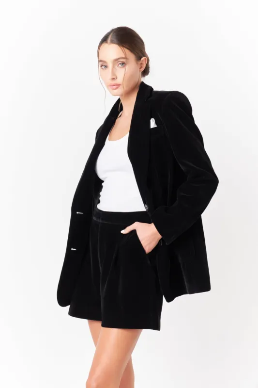 Velvet Oversized Jacket sold by Endless Rose