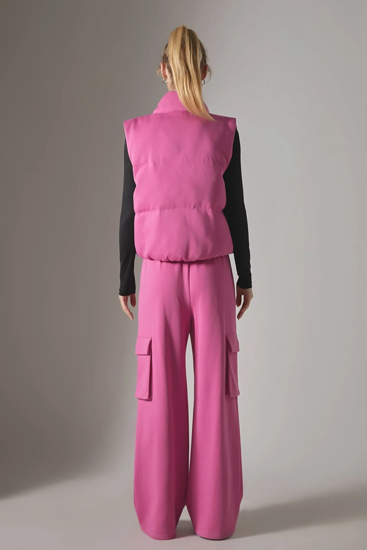 Knit Puffer Vest sold by Endless Rose product image thumbnail 4