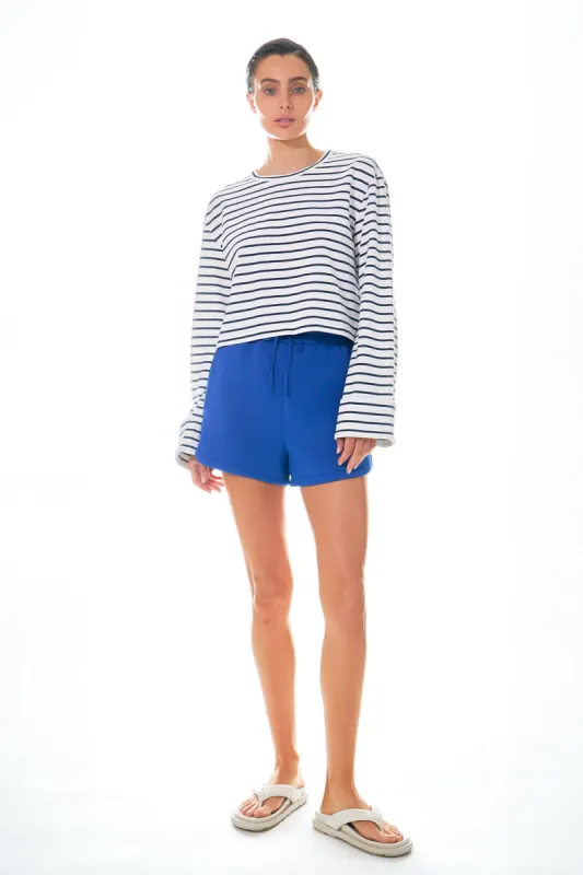 Striped Cropped Top made by Endless Rose