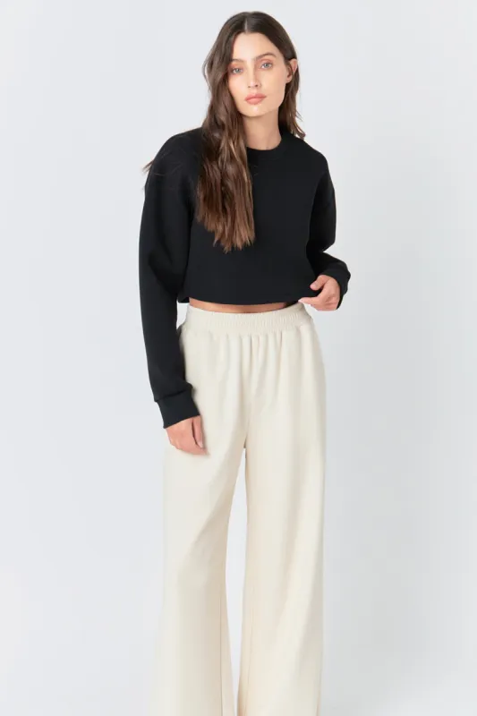 Loungewear Cropped Sweatshirt sold by Endless Rose
