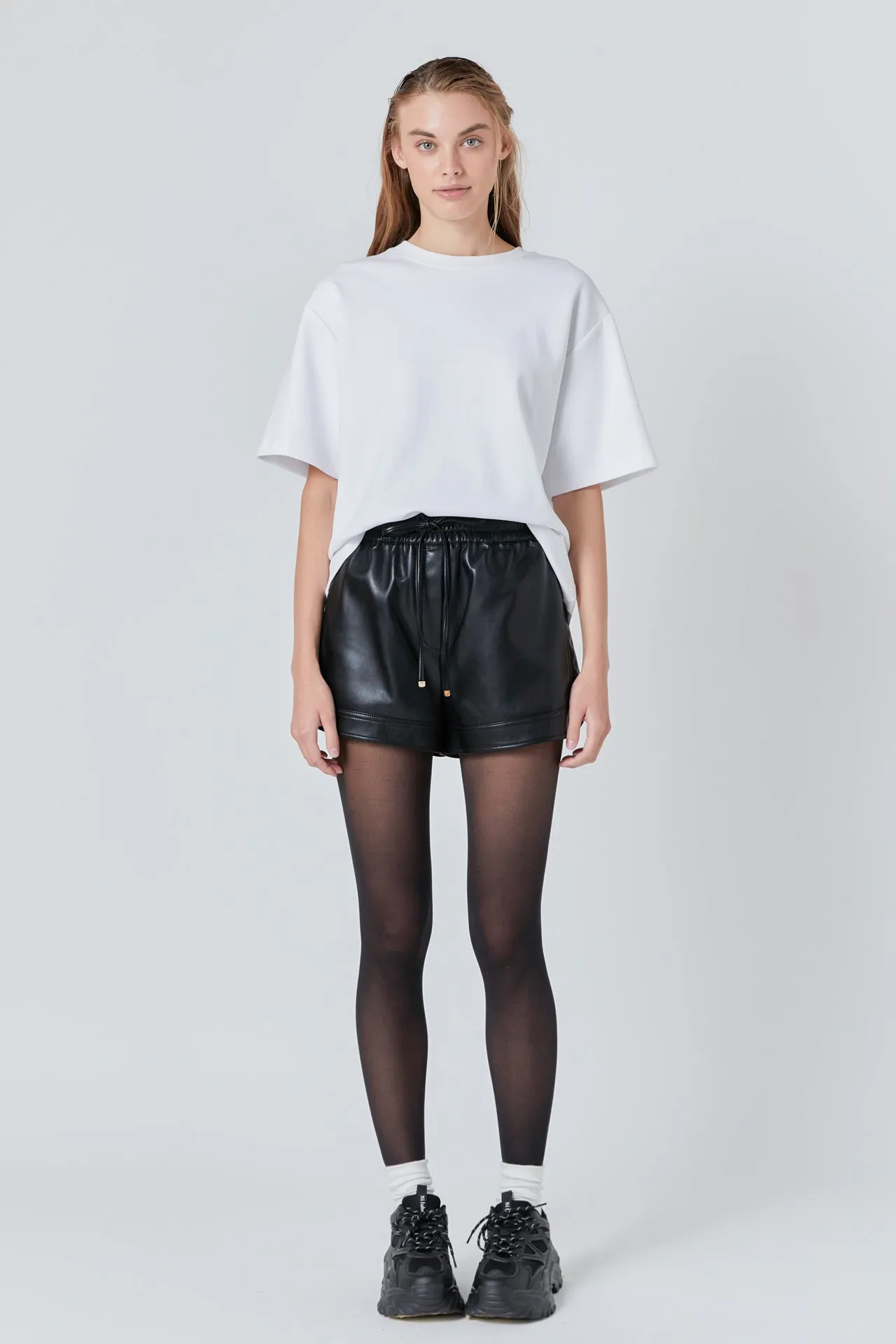 Faux Leather Shorts sold by Endless Rose product image thumbnail 3