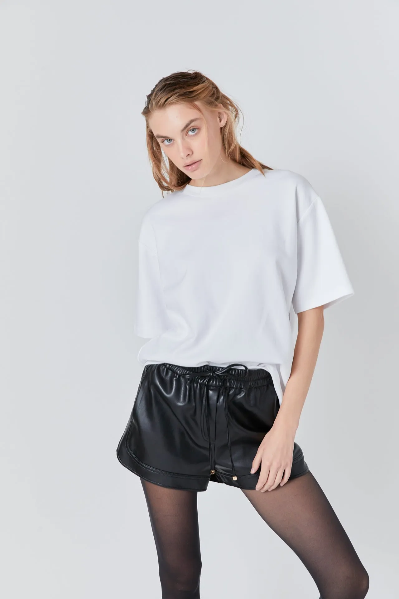 Faux Leather Shorts sold by Endless Rose