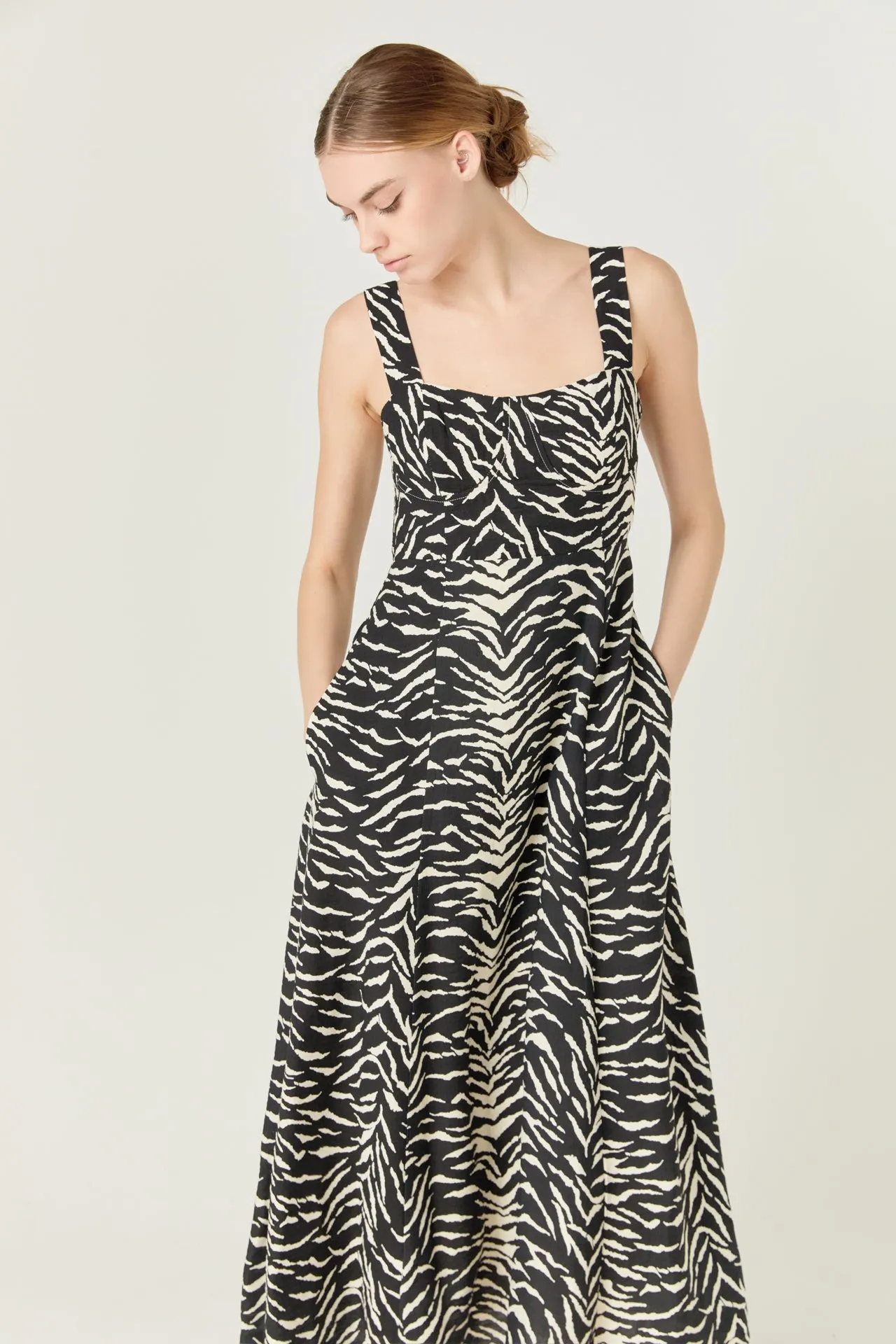 Animal Print Maxi Dress sold by Endless Rose product image thumbnail 5