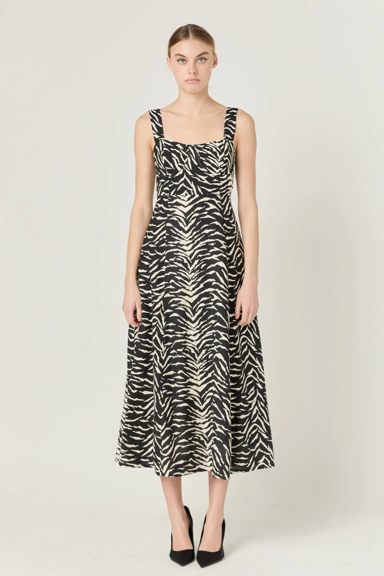 Animal Print Maxi Dress sold by Endless Rose