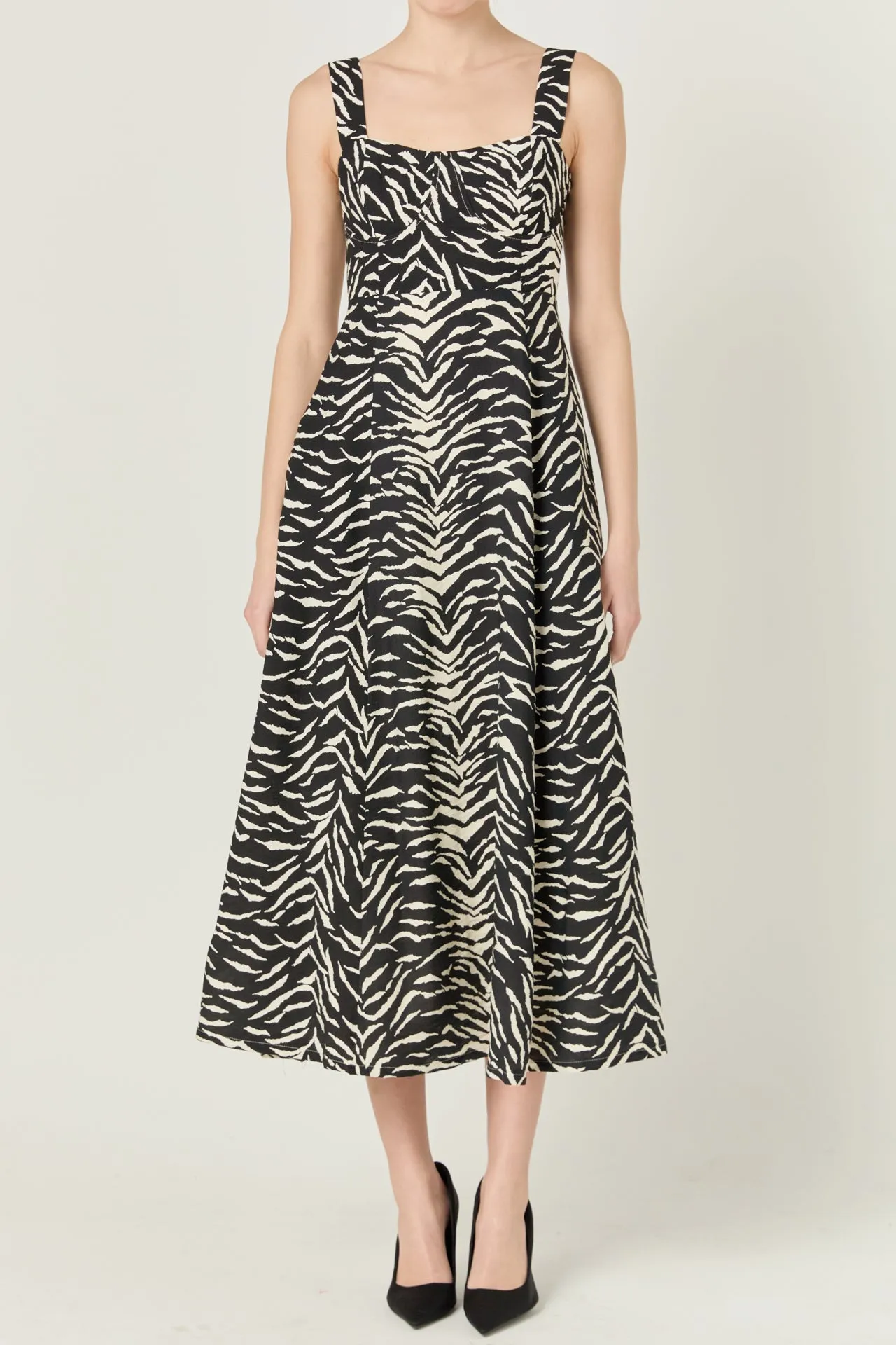 Animal Print Maxi Dress sold by Endless Rose product image thumbnail 2