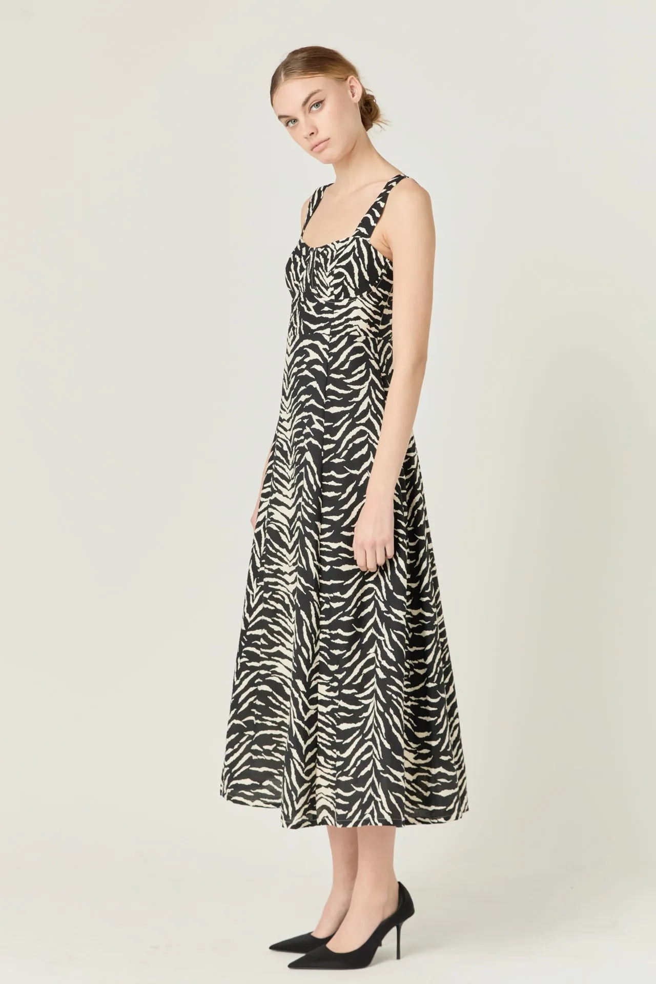 Animal Print Maxi Dress sold by Endless Rose product image thumbnail 3