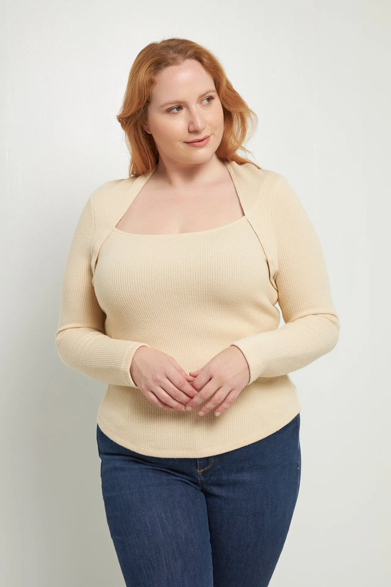 Ribbed Fitted Knit Top sold by Endless Rose product image thumbnail 5