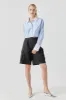 Cotton Cropped Contrast Shirt sold by Endless Rose