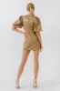 PU Fitted Mini Dress sold by Endless Rose