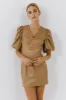 PU Fitted Mini Dress sold by Endless Rose