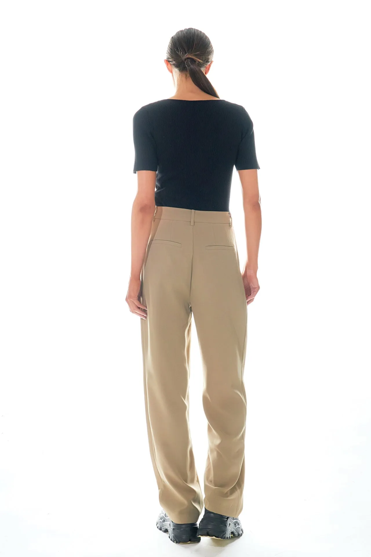 Cut-out Detail Short Sleeve Knit Top sold by Endless Rose product image thumbnail 5