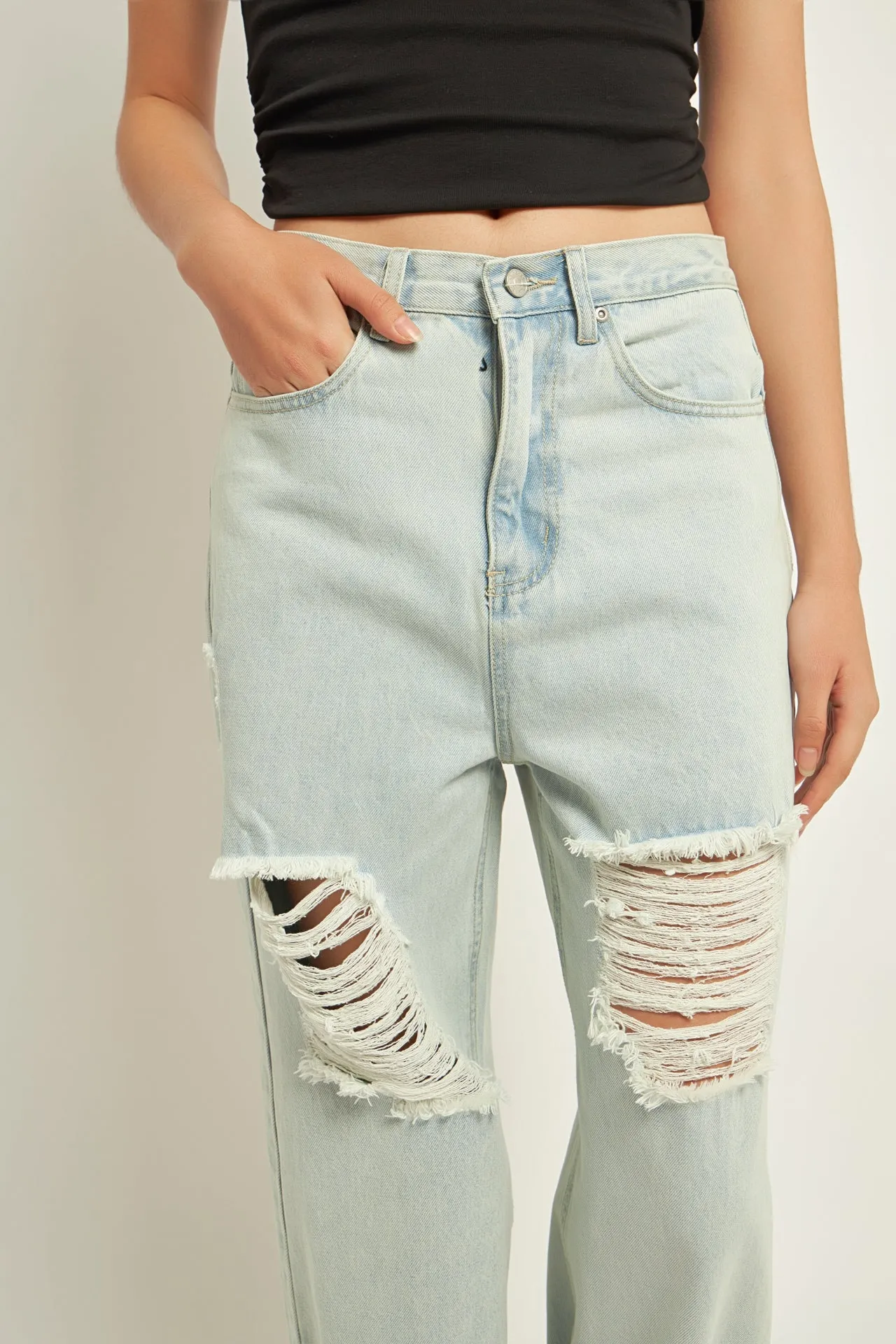 Destroyed Jeans sold by Endless Rose product image thumbnail 4
