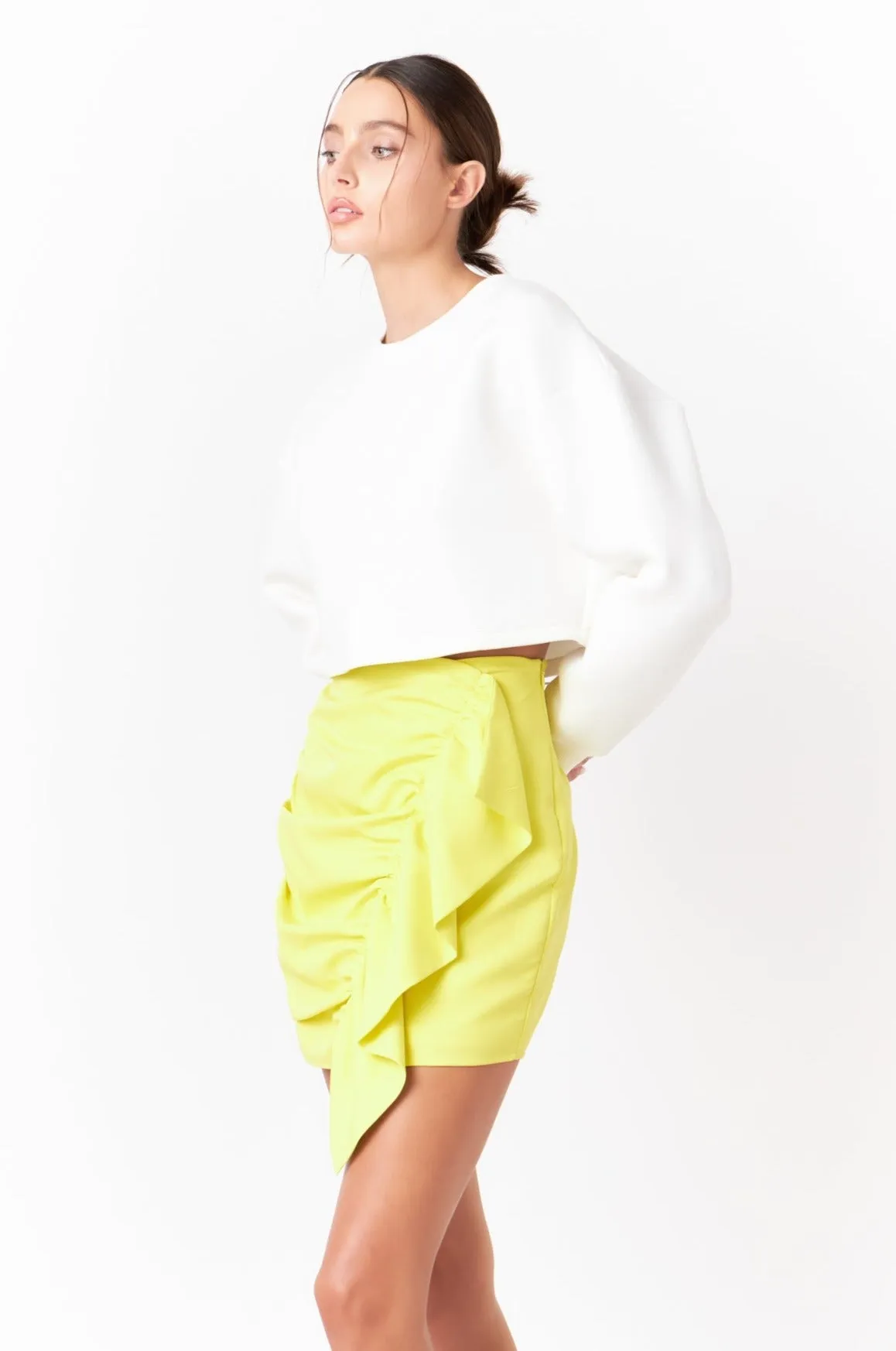 Gathered Skirt sold by Endless Rose