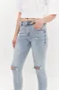 Mid Rise Distressed Ankle Skinny Jeans sold by Endless Rose