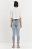 Mid Rise Distressed Ankle Skinny Jeans sold by Endless Rose