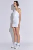 One Shoulder Ruched Mini Dress sold by Endless Rose