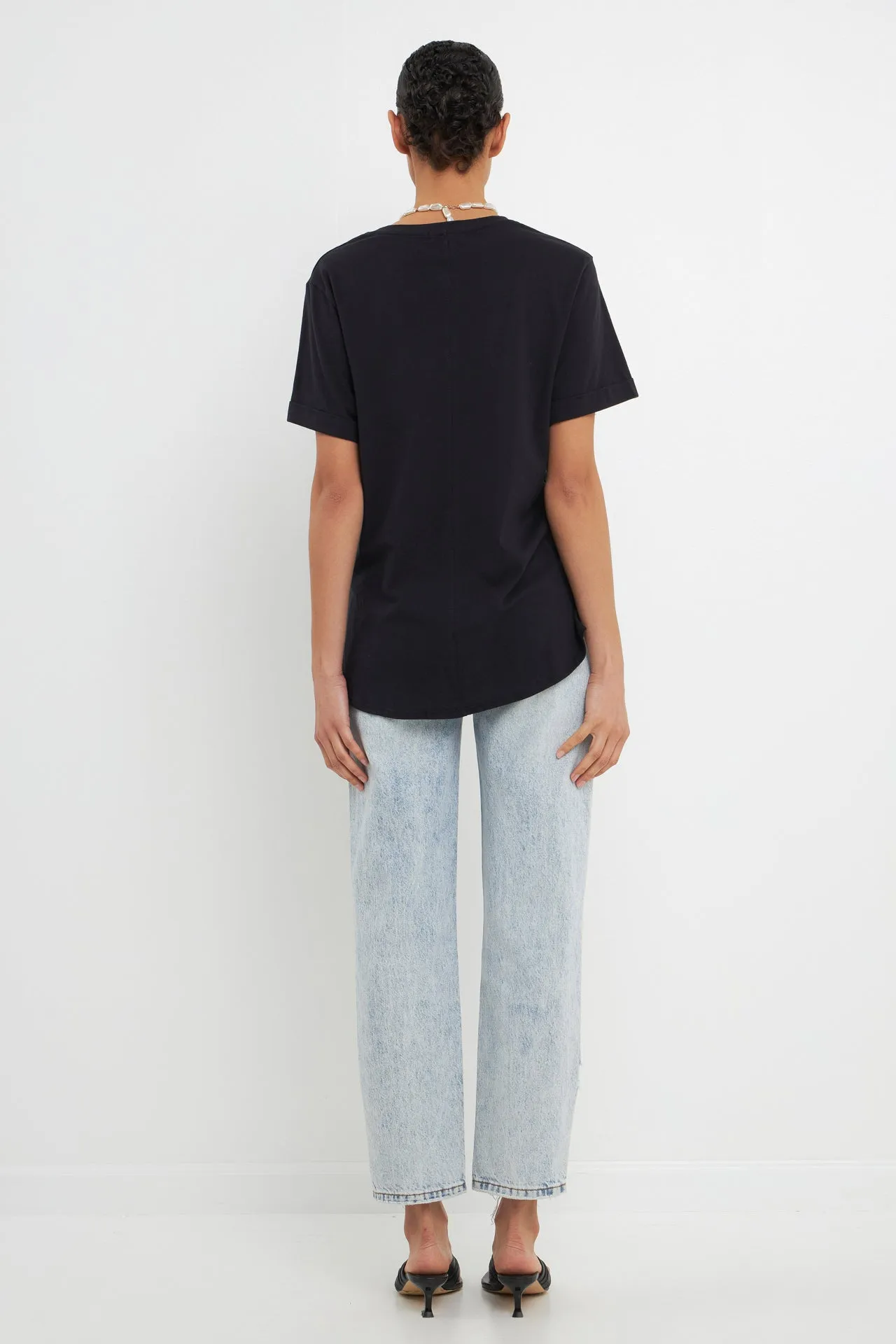 Classic Boyfriend Tee sold by Endless Rose product image thumbnail 5