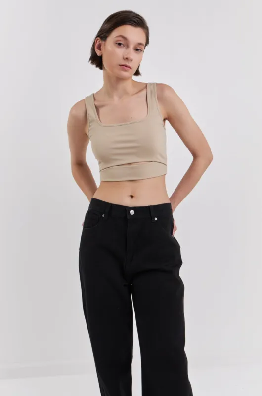 Cut-Out Tank Top sold by Endless Rose