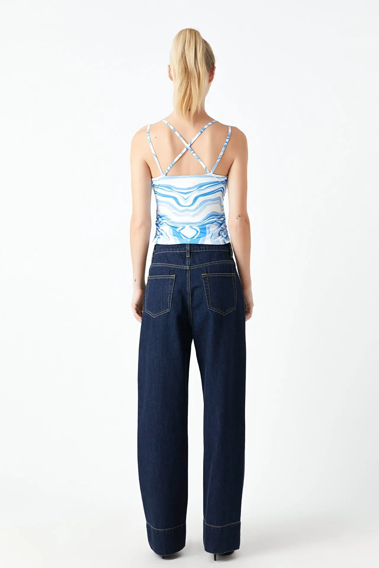 Marble Print Knit Top sold by Endless Rose product image thumbnail 5