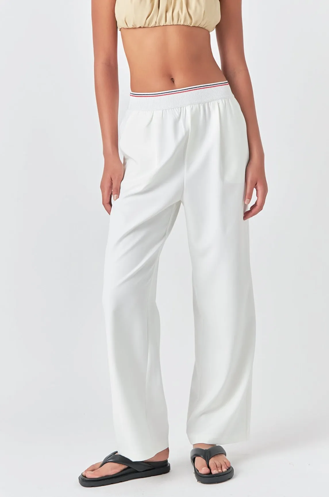 Elastic Trim Wide Pants sold by Endless Rose product image thumbnail 2