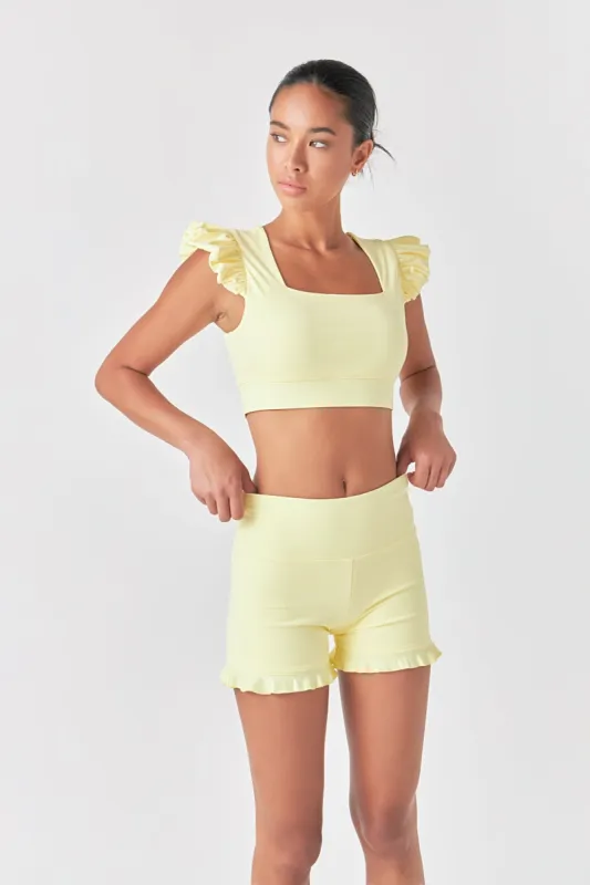 Puff Sleeve Crop Top made by Endless Rose