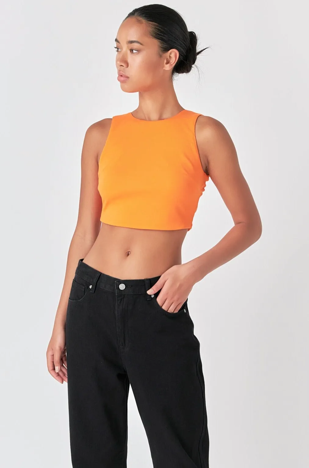 Back Schrunchie Tank Top sold by Endless Rose