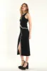 Knit Contrast Maxi Skirt sold by Endless Rose