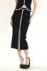 Knit Contrast Maxi Skirt sold by Endless Rose