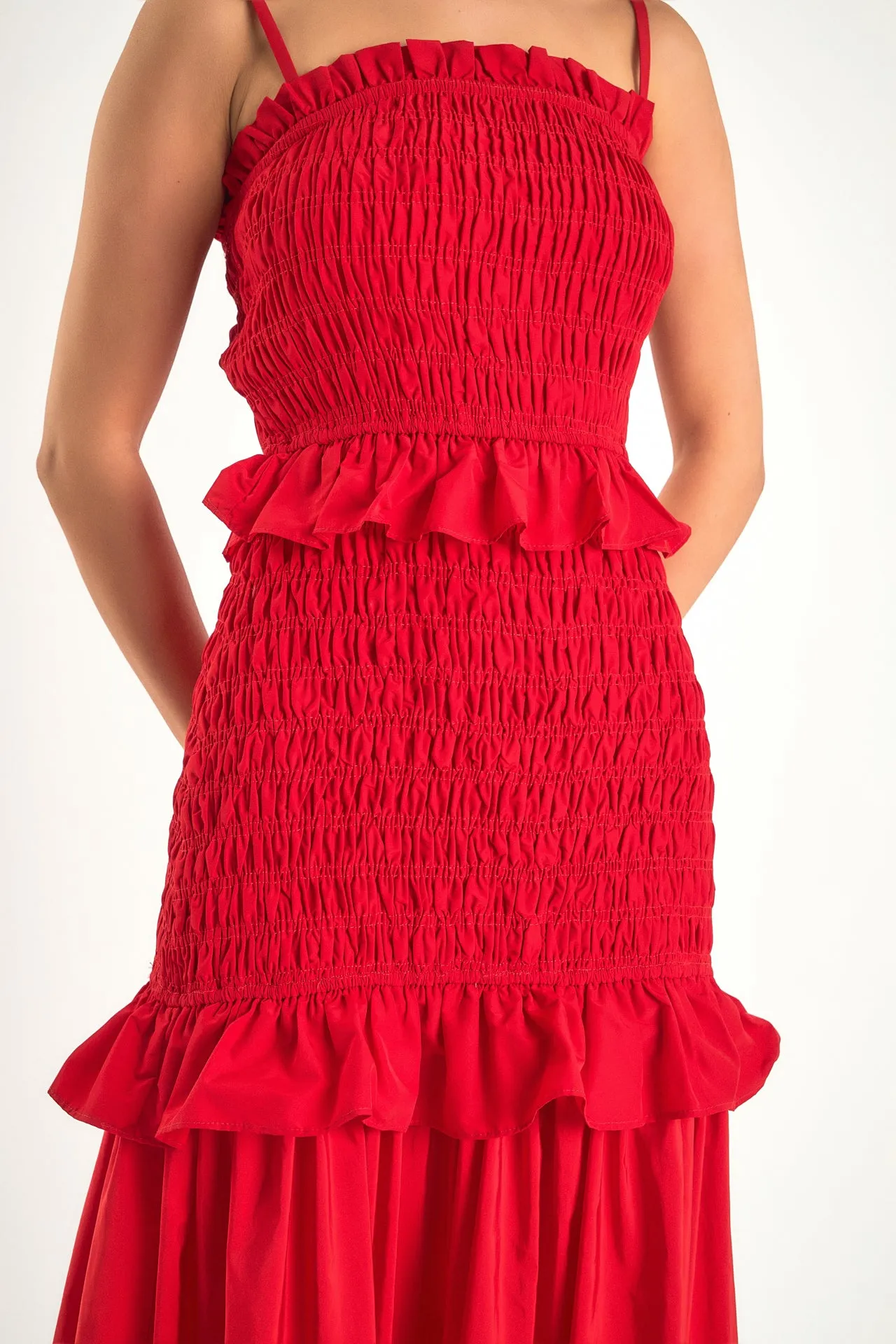 Smocked Maxi Dress sold by Endless Rose product image thumbnail 2