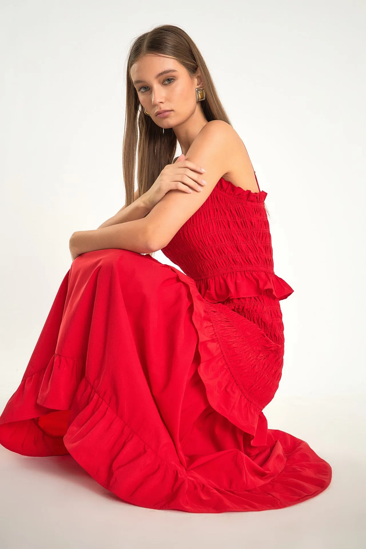 Smocked Maxi Dress sold by Endless Rose product image thumbnail 5