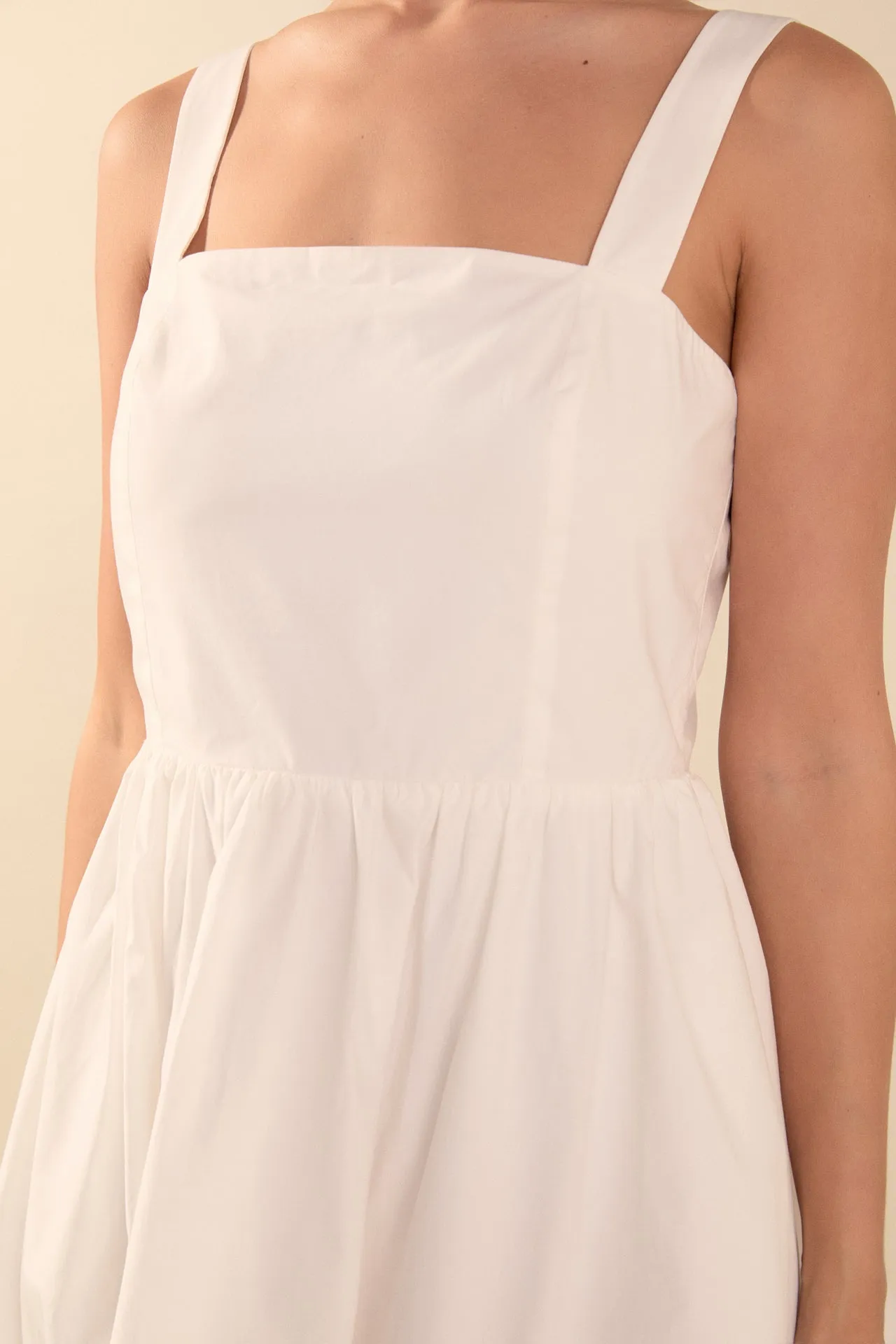 Square neckline shoulder straps mini Dress sold by Endless Rose product image thumbnail 2