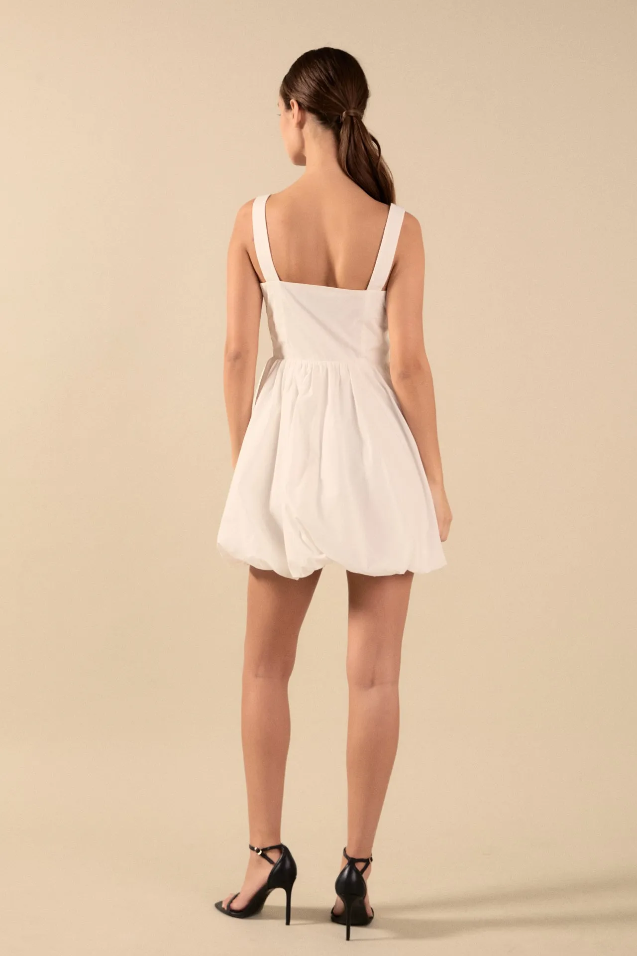 Square neckline shoulder straps mini Dress sold by Endless Rose product image thumbnail 4