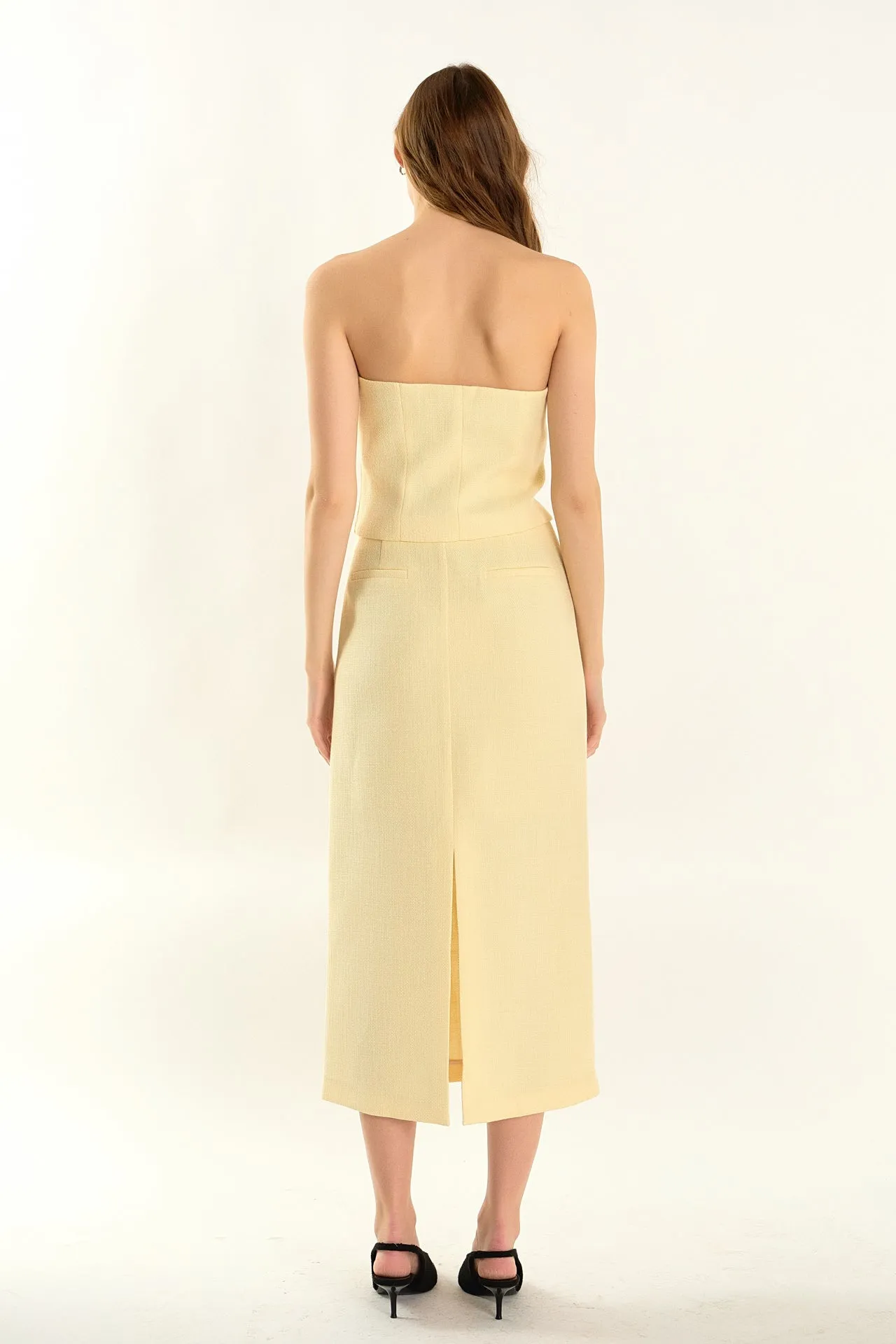 Tweed Strapless Top sold by Endless Rose product image thumbnail 5